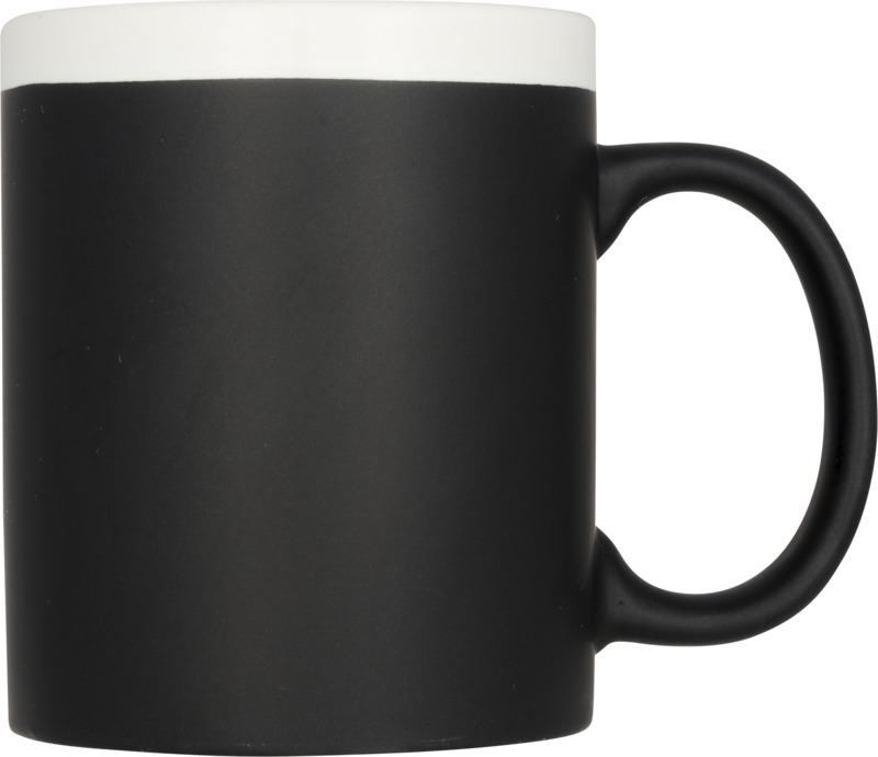 Chalk-write 330 ml ceramic mug