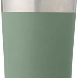 Lagan 330 ml copper vacuum insulated stainless steel tumbler with bamboo lid