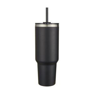 Sydney 1200 ml double wall RCS certified copper vacuum insulated tumbler with straw