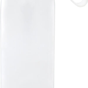 Porto 500 ml glass water bottle with silicone handle and bamboo lid