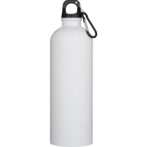 Oregon 750 ml matte RCS recycled single wall stainless steel water bottle with carabiner