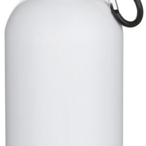 Oregon 400 ml sublimation RCS recycled single wall stainless steel water bottle with carabiner