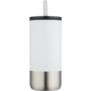 Grayson 480 ml RCS recycled insulated tumbler with straw