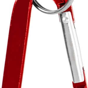 Timor RCS recycled aluminium carabiner keychain