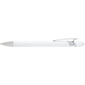 Kish ballpoint pen with silver finish (black ink)