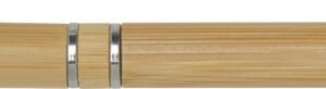 Wicker bamboo ballpoint pen (black ink)