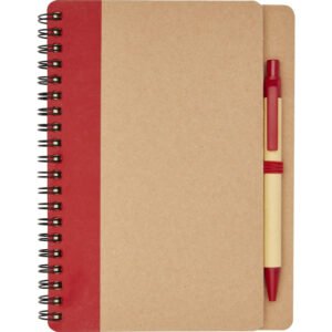 Priestly recycled notebook with pen