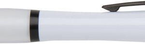 Nash recycled plastic ballpoint pen with black trims (black ink)