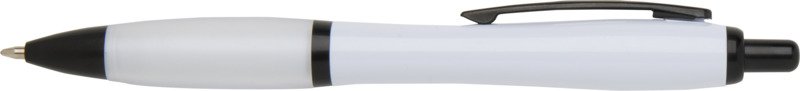 Nash recycled plastic ballpoint pen with black trims (black ink)