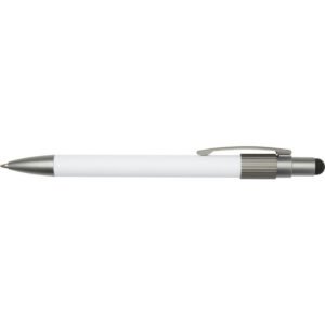 Rill RCS recycled ballpoint pen with stylus and fidget spinner (blue ink)
