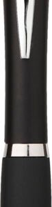 Nash coloured stylus ballpoint pen with black grip (blue ink)