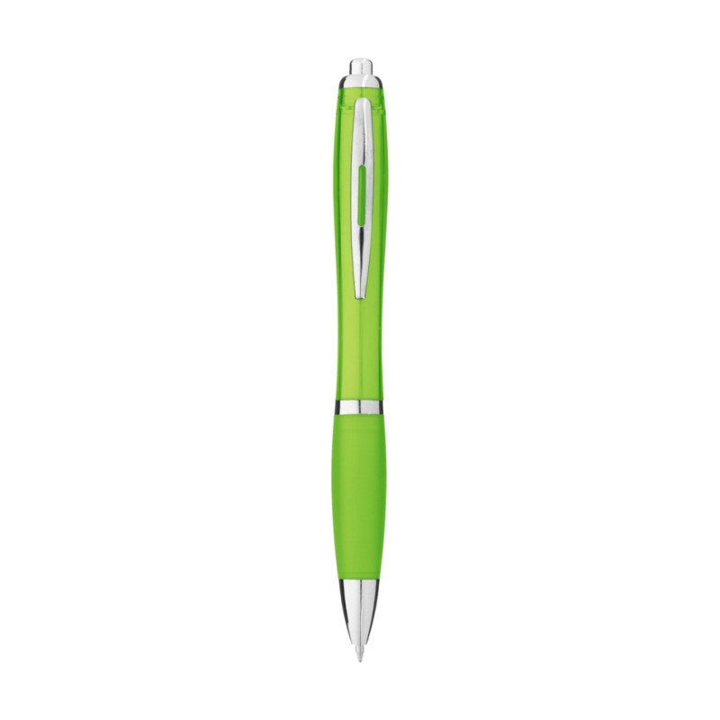 Nash ballpoint pen coloured barrel and grip (blue ink)