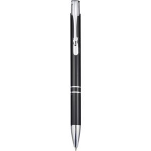 Moneta aluminium click ballpoint pen (blue ink)