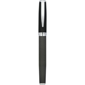 Carbon duo pen gift set with pouch (black ink)