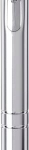 Moneta anodized aluminium click ballpoint pen (blue ink)