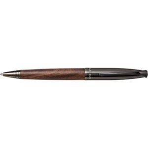 Loure wood barrel ballpoint pen (black ink)