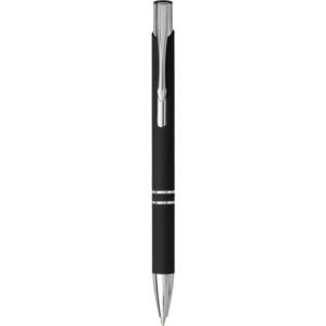 Moneta soft touch ballpoint pen (black ink)