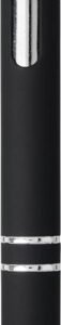 Moneta soft touch ballpoint pen (black ink)