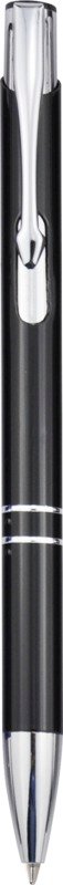 Moneta aluminium click ballpoint pen (black ink)