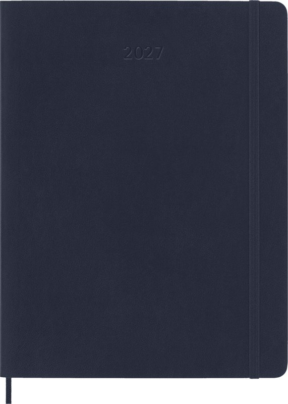 Moleskine soft cover 12 month weekly XL planner