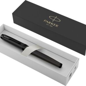 Parker IM achromatic rollerball pen (black ink)