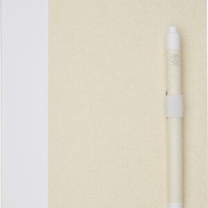 Dairy Dream A5 size reference recycled milk cartons notebook and ballpoint pen set