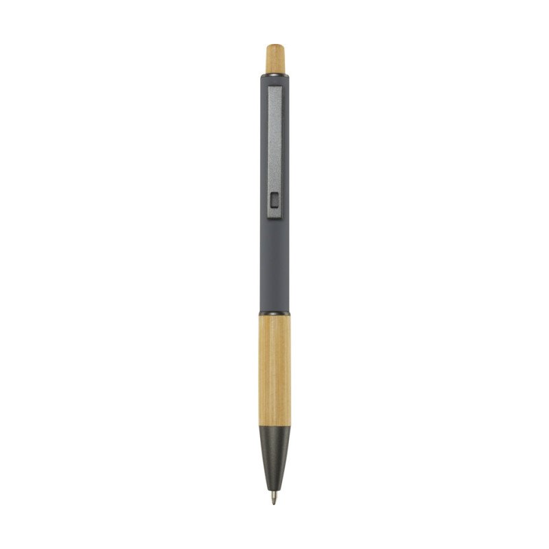 Darius recycled aluminium ballpoint pen (blue ink)