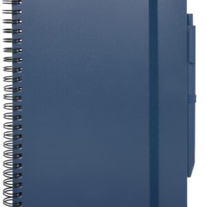 Thalaasa A5 ocean-bound hard cover notebook with ballpoint pen (black ink)