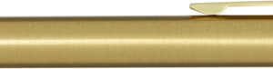 Beatriz recycled brass ballpoint pen (blue ink)
