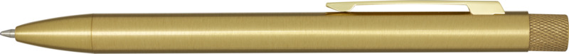 Beatriz recycled brass ballpoint pen (blue ink)
