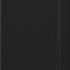Moleskine hard cover 12 month L weekly planner vertical