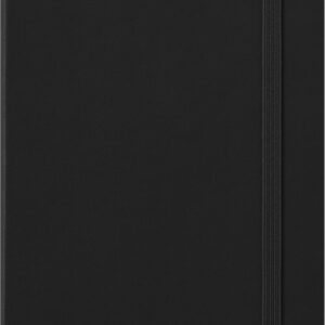 Moleskine horizontal hard cover 12 month L weekly planner