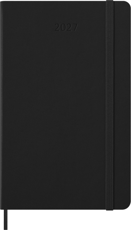 Moleskine horizontal hard cover 12 month L weekly planner