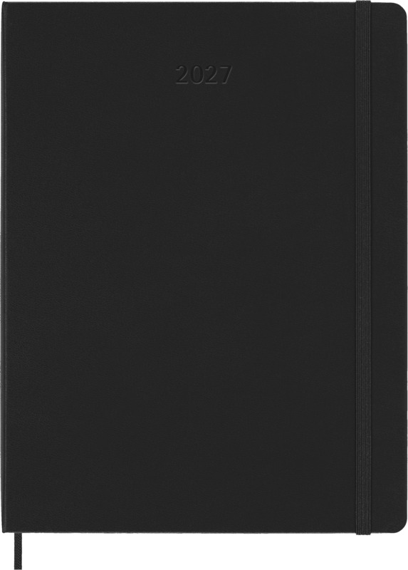 Moleskine hard cover 12 month XL weekly planner