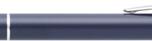 Kish ballpoint pen with silver finish (blue ink)