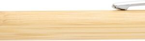 Oblys bamboo ballpoint pen and mechanical pencil set (black ink)