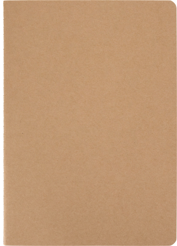 Slyk A5 kraft cahier notebook with ruled pages