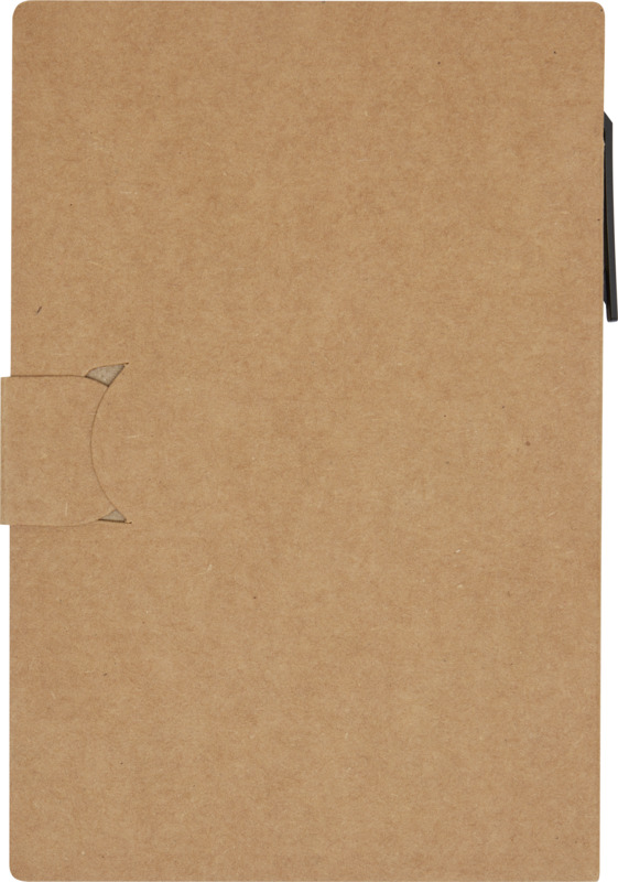 Swift sticky notes booklet with ballpoint pen (black ink)