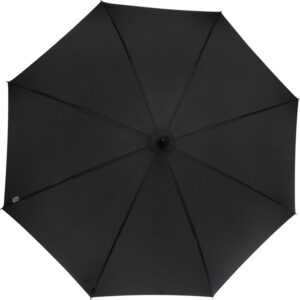 Fontana 23″ auto open umbrella with carbon look and crooked handle