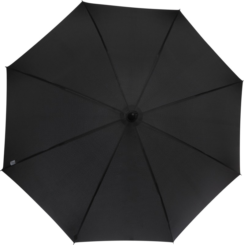 Fontana 23″ auto open umbrella with carbon look and crooked handle