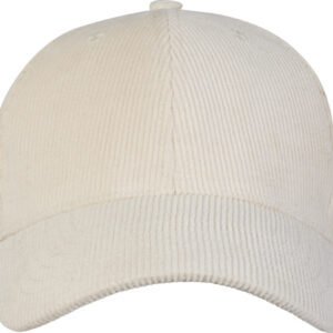 Hutton 6 panel 280 g/m² recycled corduroy cap