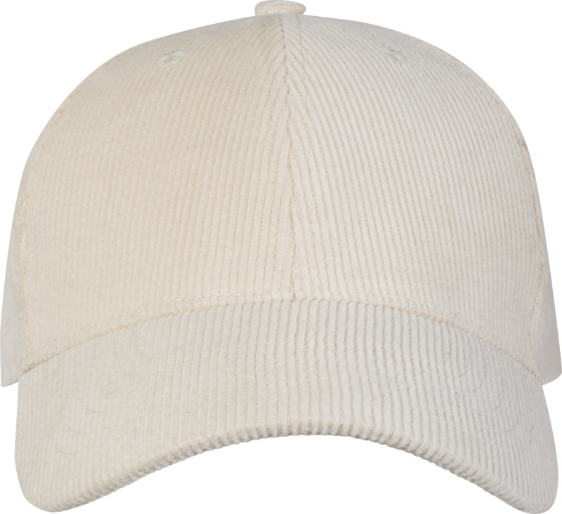 Hutton 6 panel 280 g/m² recycled corduroy cap