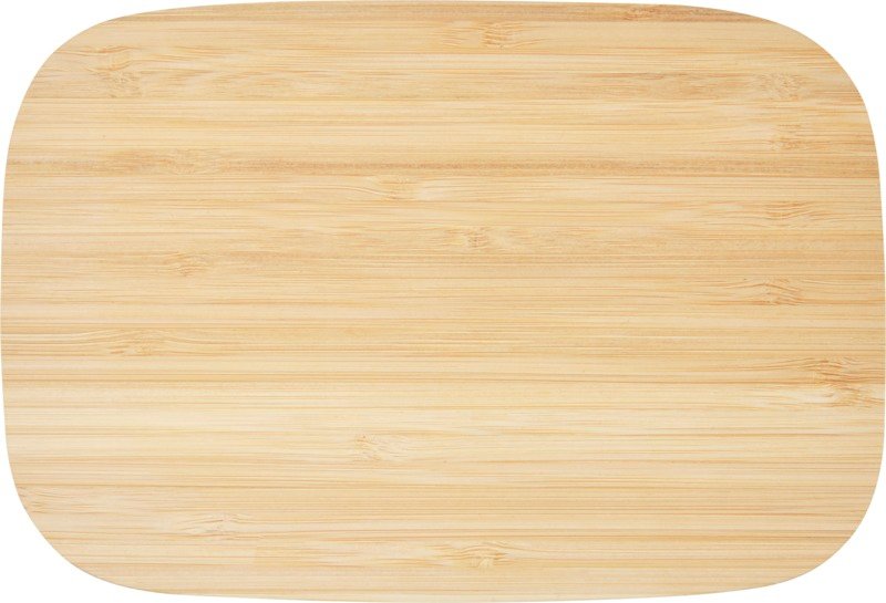 Tite 700 ml stainless steel lunch box with bamboo lid