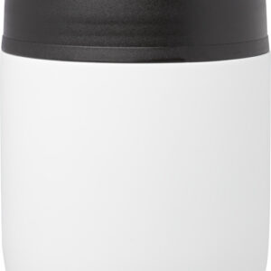 Supo 480 ml double-walled recycled stainless steel lunch pot with foldable spoon