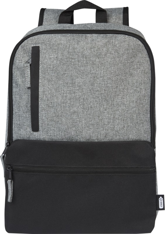 Reclaim 15″ GRS recycled two-tone laptop backpack 14L
