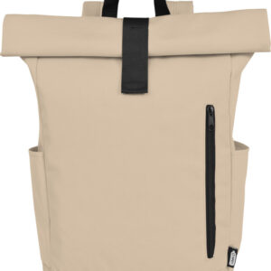 Byron 15.6″ GRS RPET roll-top backpack 18L
