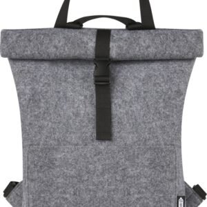 Felta GRS recycled felt roll-top bike bag 13L