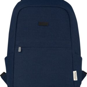 Joey 15.6″ GRS recycled canvas anti-theft laptop backpack 18L