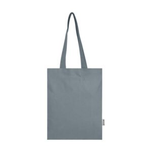 Madras Blend 140 g/m² GRS recycled cotton tote bag 7L