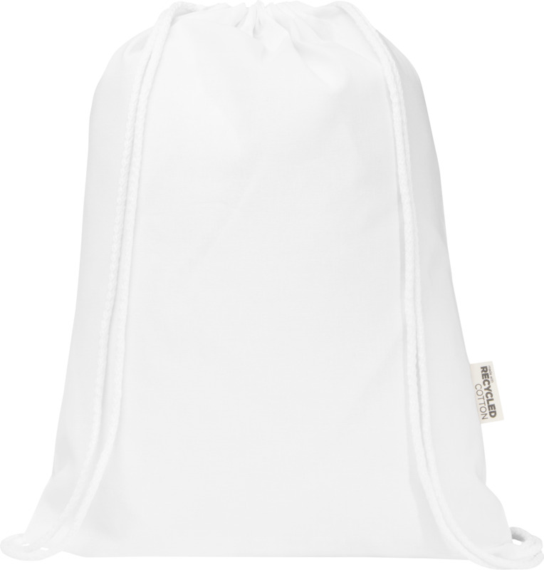 Oregon Blend 140 g/m² GRS recycled drawstring bag 5L